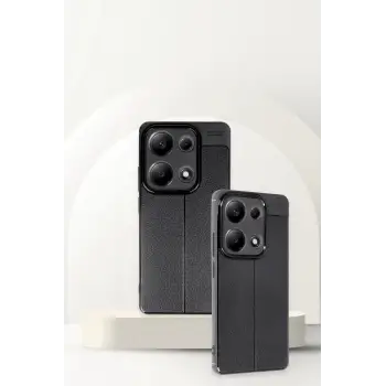 Newface Xiaomi Redmi Note 13 Pro 4G Kılıf Auto Focus Kapak - Mavi
