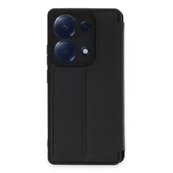 Newface Xiaomi Redmi Note 13 Pro 4G Kılıf Flip Cover - Siyah