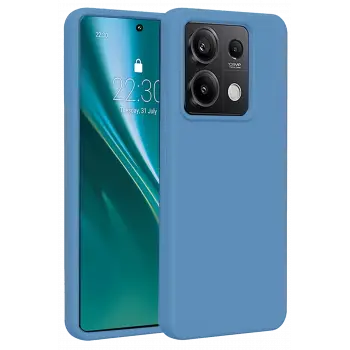 Newface Xiaomi Redmi Note 13 Pro 5G Kılıf First Silikon - Mavi