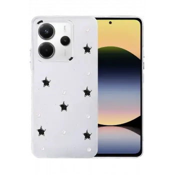 Newface Xiaomi Redmi Note 14 4G Fiyonk Desenli Kapak - Desen 7