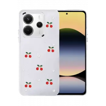Newface Xiaomi Redmi Note 14 4G Fiyonk Desenli Kapak - Desen 9