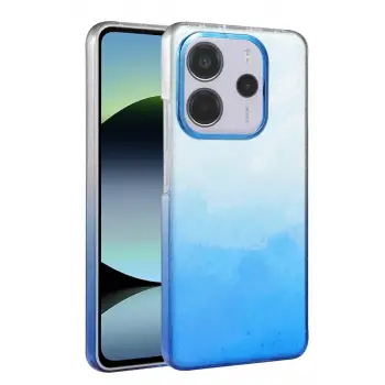 Newface Xiaomi Redmi Note 14 4G Glossy Kapak - Mavi