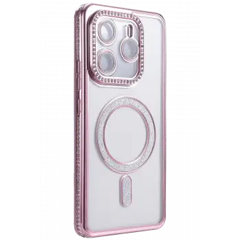 Newface Xiaomi Redmi Note 14 4G Joke Simli Magneticsafe Kılıf - Pembe