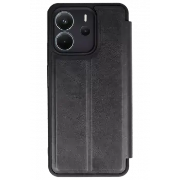Newface Xiaomi Redmi Note 14 4G Kılıf Flip Cover - Siyah