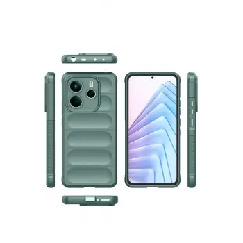 Newface Xiaomi Redmi Note 14 4G Kılıf Optimum Silikon - Siyah