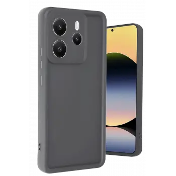Newface Xiaomi Redmi Note 14 4G Kılıf Viera Silikon - Gri