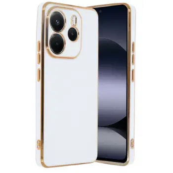 Newface Xiaomi Redmi Note 14 4G Kılıf Volet Silikon - Beyaz