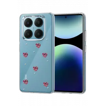 Newface Xiaomi Redmi Note 14 Pro 4G Fiyonk Desenli Kapak - Desen 3