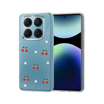 Newface Xiaomi Redmi Note 14 Pro 4G Fiyonk Desenli Kapak - Desen 9