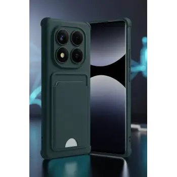 Newface Xiaomi Redmi Note 14 Pro 4G Kelvin Kartvizitli Silikon - Siyah