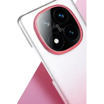 Newface Xiaomi Redmi Note 14 Pro 5G Glossy Kapak - Pembe