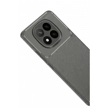 Newface Xiaomi Redmi Note 14 Pro Plus Kılıf Auto Focus Karbon Kapak - Gri