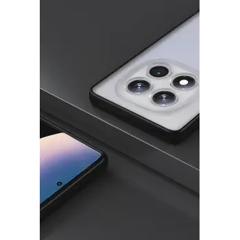 Newface Xiaomi Redmi Note 14 Pro Plus Kılıf Montreal Silikon Kapak - Siyah