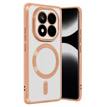 Newface Xiaomi Redmi Note 15 4G Kross Magneticsafe Kapak - Rose