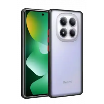 Newface Xiaomi Redmi Note 15 4G Montreal Silikon Kapak - Siyah