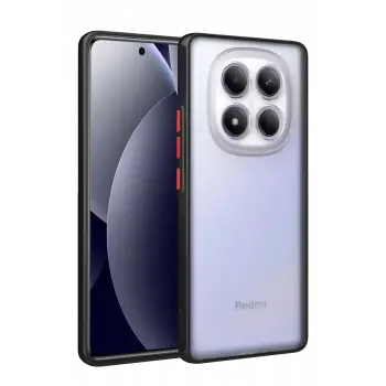 Newface Xiaomi Redmi Note 15 Pro 4G Montreal Silikon Kapak - Siyah