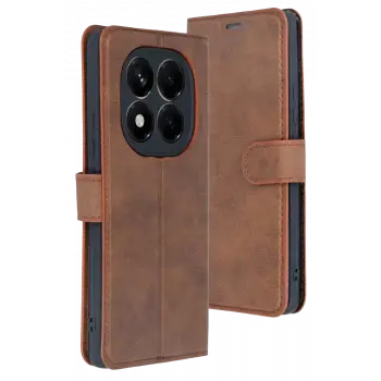 Newface Xiaomi Redmi Note 15 Pro 4G Trend S Plus Kapaklı Kılıf - Taba