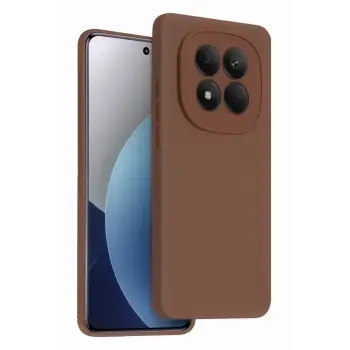 Newface Xiaomi Redmi Note 15 Pro 5G First Silikon - Kahverengi