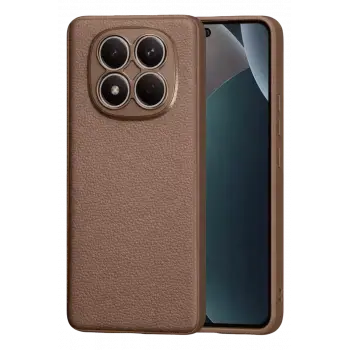 Newface Xiaomi Redmi Note 15 Pro 5G Thermax Silikon Kılıf - Kahverengi