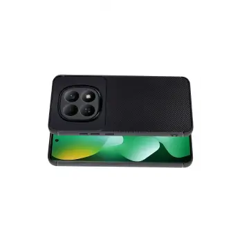 Newface Xiaomi Redmi Note 15 Pro Plus 5G Auto Focus Karbon Kapak - Siyah