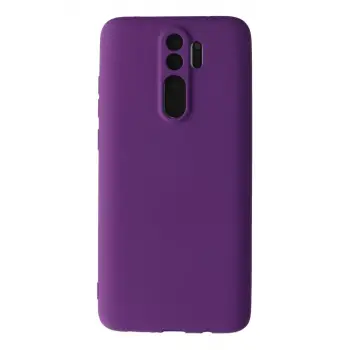 Newface Xiaomi Redmi Note 8 Pro Kılıf First Silikon - Mor