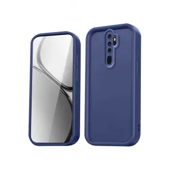 Newface Xiaomi Redmi Note 8 Pro Kılıf Viera Silikon - Lacivert