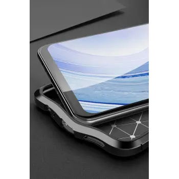 Newface Xiaomi Redmi Note 9 Kılıf Auto Focus Kapak - Lacivert