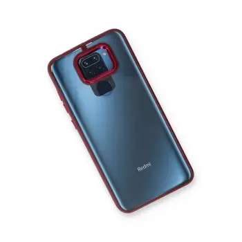 Newface Xiaomi Redmi Note 9 Kılıf Dora Kapak - Kırmızı