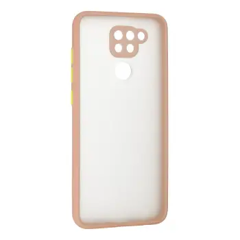 Newface Xiaomi Redmi Note 9 Kılıf Montreal Silikon Kapak - Pembe