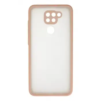 Newface Xiaomi Redmi Note 9 Kılıf Montreal Silikon Kapak - Pembe