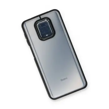 Newface Xiaomi Redmi Note 9 Pro Kılıf Dora Kapak - Siyah