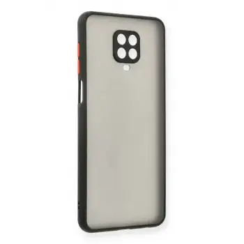 Newface Xiaomi Redmi Note 9 Pro Kılıf Montreal Silikon Kapak - Siyah