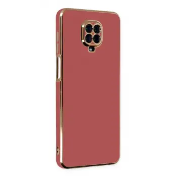 Newface Xiaomi Redmi Note 9 Pro Kılıf Volet Silikon - Kırmızı