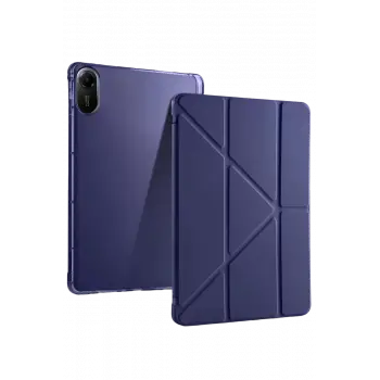 Newface Xiaomi Redmi Pad 2 Kalemlikli Mars Tablet Kılıfı - Lacivert