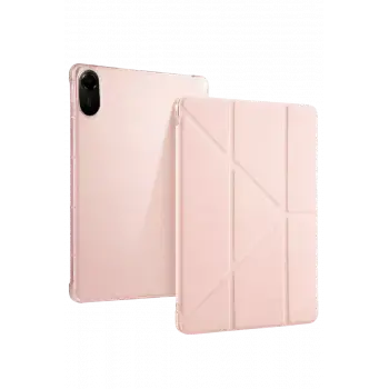 Newface Xiaomi Redmi Pad 2 Kalemlikli Mars Tablet Kılıfı - Rose Gold