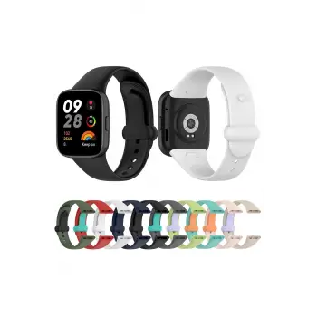 Newface Xiaomi Redmi Watch 3 Origin Silikon Kordon - Lacivert