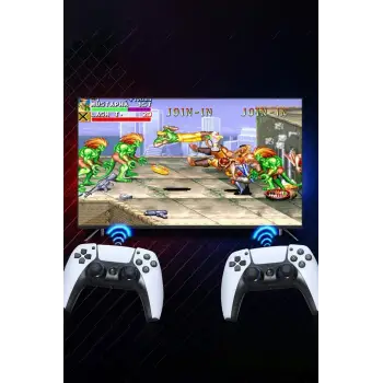 Newface Y5 64GB Android Dual Pad 4K Game Stick - Beyaz