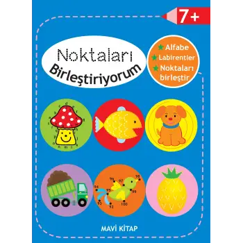 Noktaları Birleştiriyorum - Mavi Kitap +7 Yaş