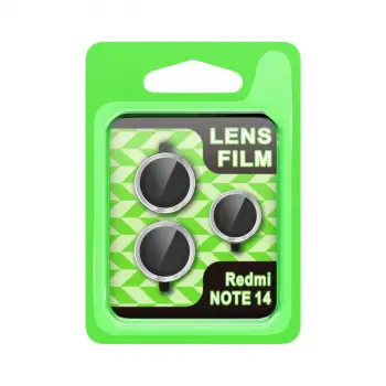 Note 14 5G Raze Metal Kamera Lens - Gümüş