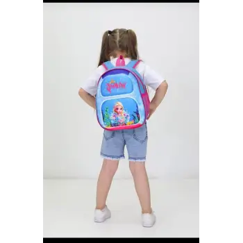 Okul Çantası Kız Açık Mavi
