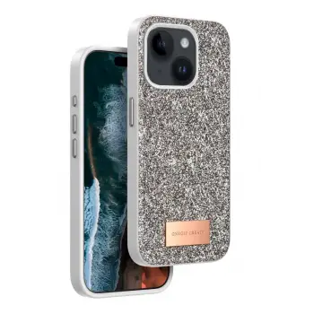 Onegif Apple iPhone 14 Bright Simli Kapak - Gold
