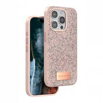 Onegif Apple iPhone 14 Pro Max Bright Simli Kapak - Pembe
