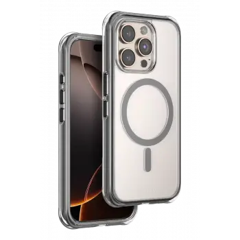 Onegif Apple iPhone 15 Pro Max Hulk Magsafe Kapak - Siyah