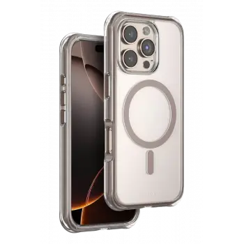 Onegif Apple iPhone 16 Pro Hulk Magsafe Kapak - Çöl Titanyum