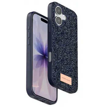 Onegif Apple iPhone 17 Bright Simli Kapak - Mavi
