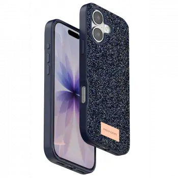 Onegif Apple iPhone 17 Bright Simli Kapak - Mavi