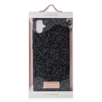 Onegif Samsung Galaxy A05 Bright Simli Kapak - Derin Mor