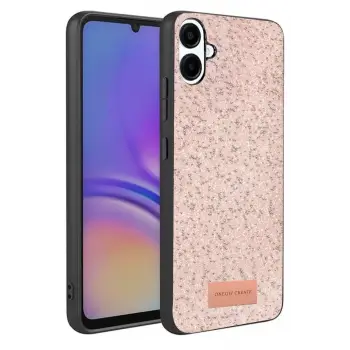 Onegif Samsung Galaxy A07 4G Bright Simli Kapak - Pembe