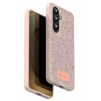 Onegif Samsung Galaxy A17 5G Bright Simli Kapak - Pembe