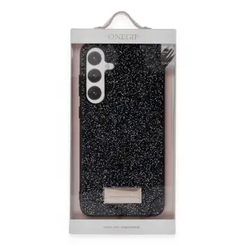Onegif Samsung Galaxy A25 5G Bright Simli Kapak - Pembe